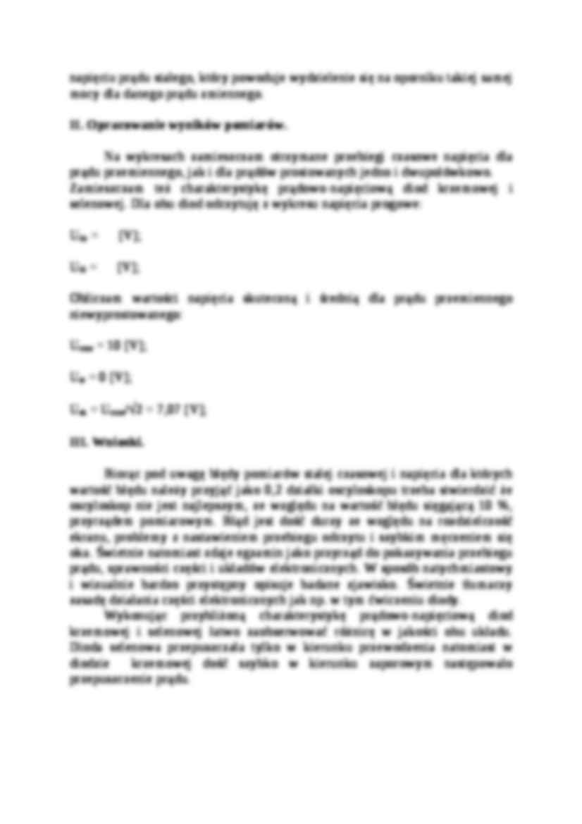 Charakterystyka prądowo-napięciowa diody Ge i Si - wykład - strona 3