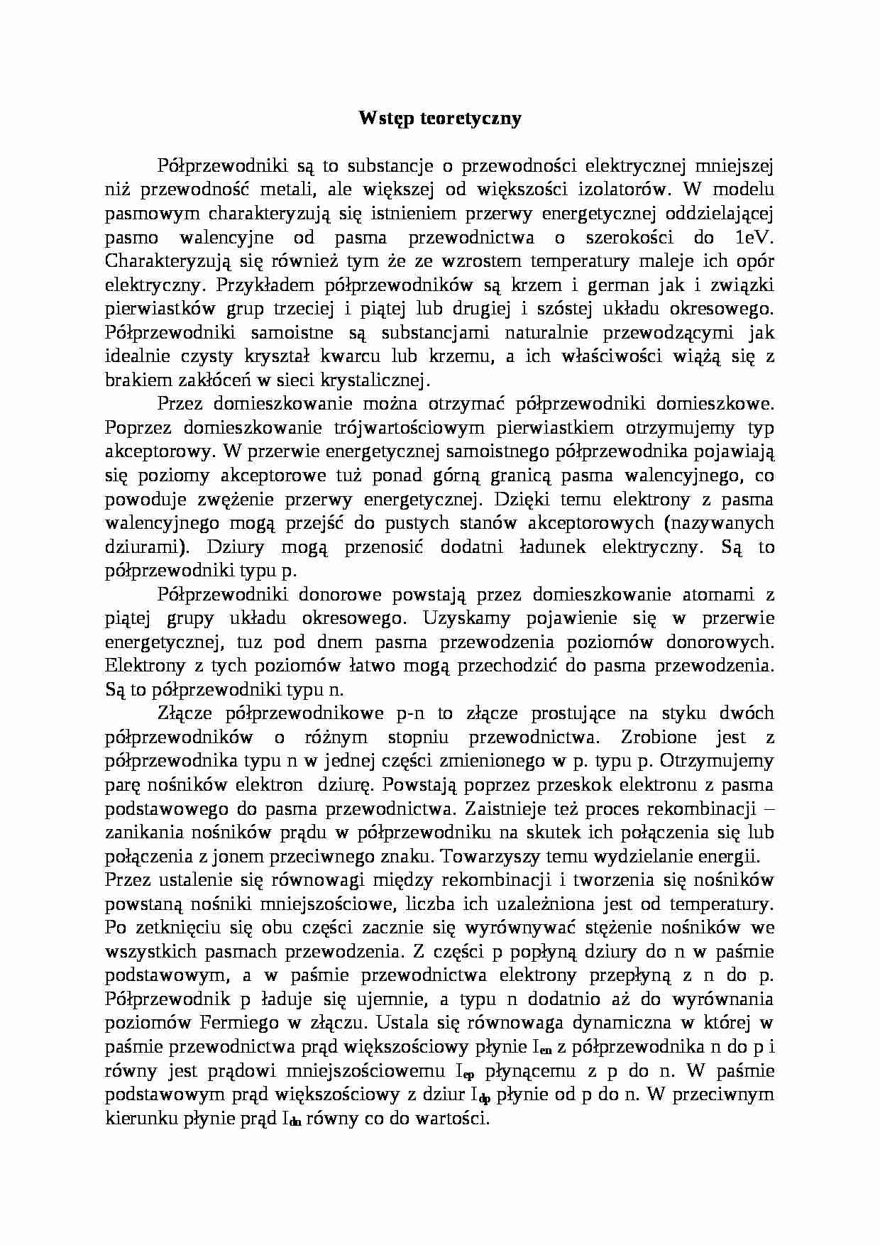 Wykład - charakterystyka tranzystora - strona 1