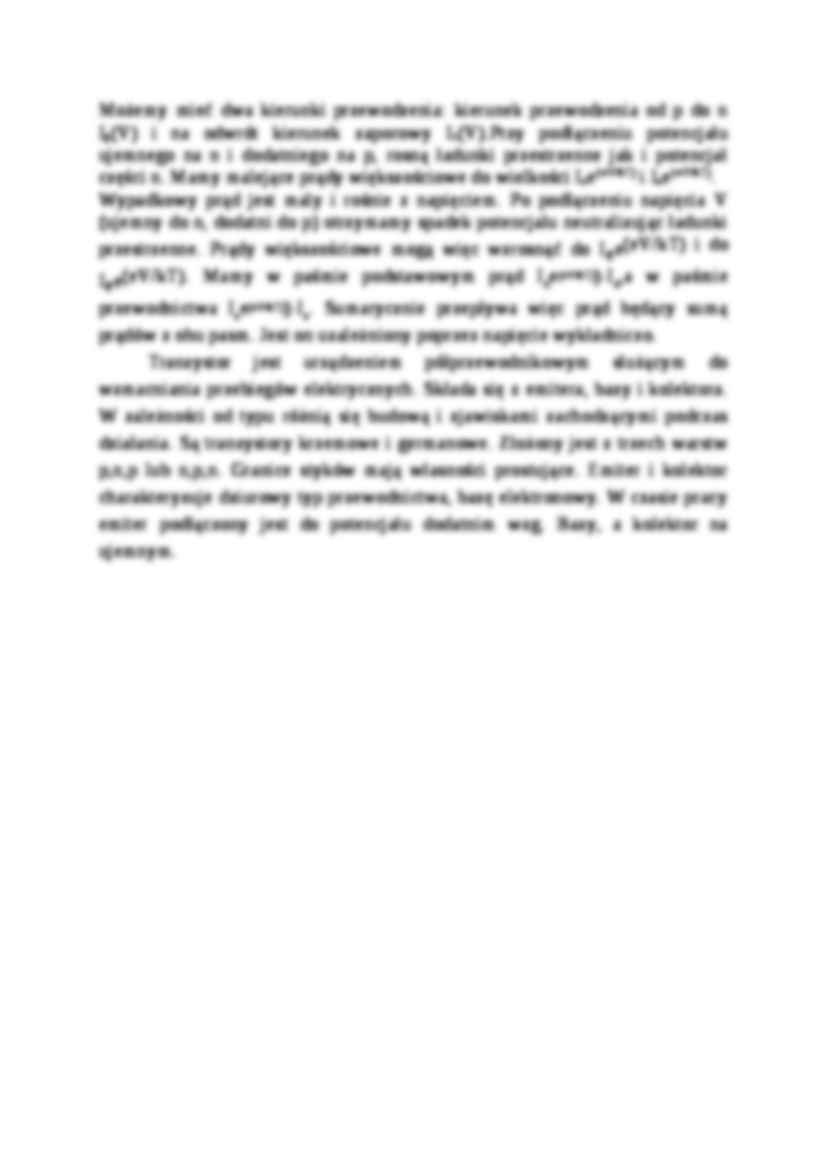Wykład - charakterystyka tranzystora - strona 2