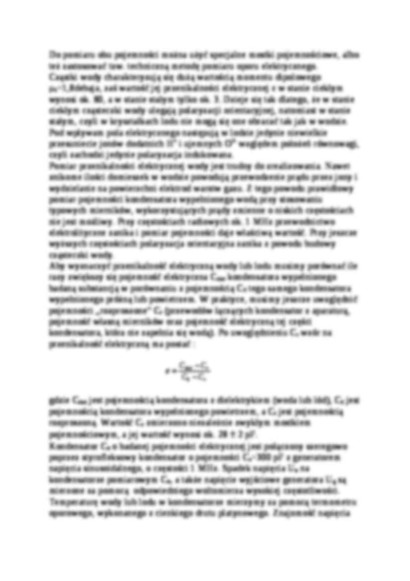 Wykład - przenikalność elektryczna wody - strona 2