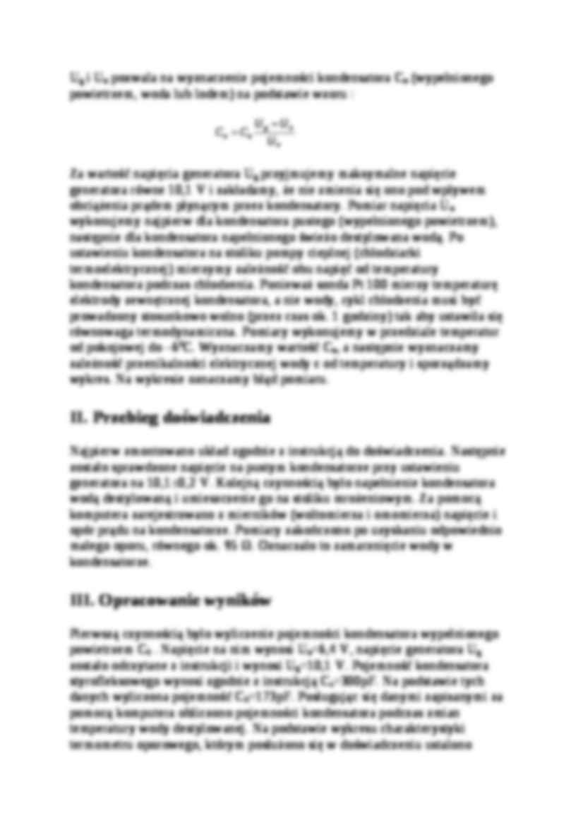 Wykład - przenikalność elektryczna wody - strona 3