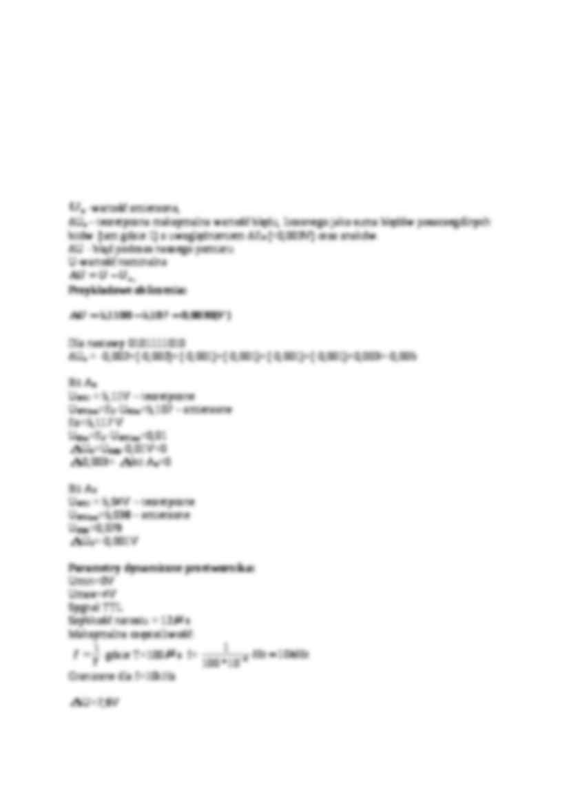 Przetworniki cyfrowo-analogowe - wykład - strona 2