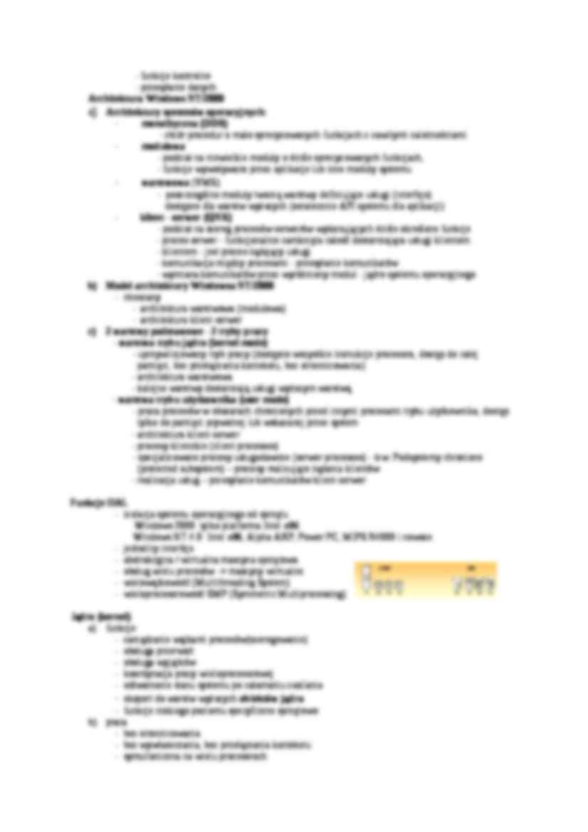 Wykład - podstawowe cechy microsoft windows 2000 - strona 2