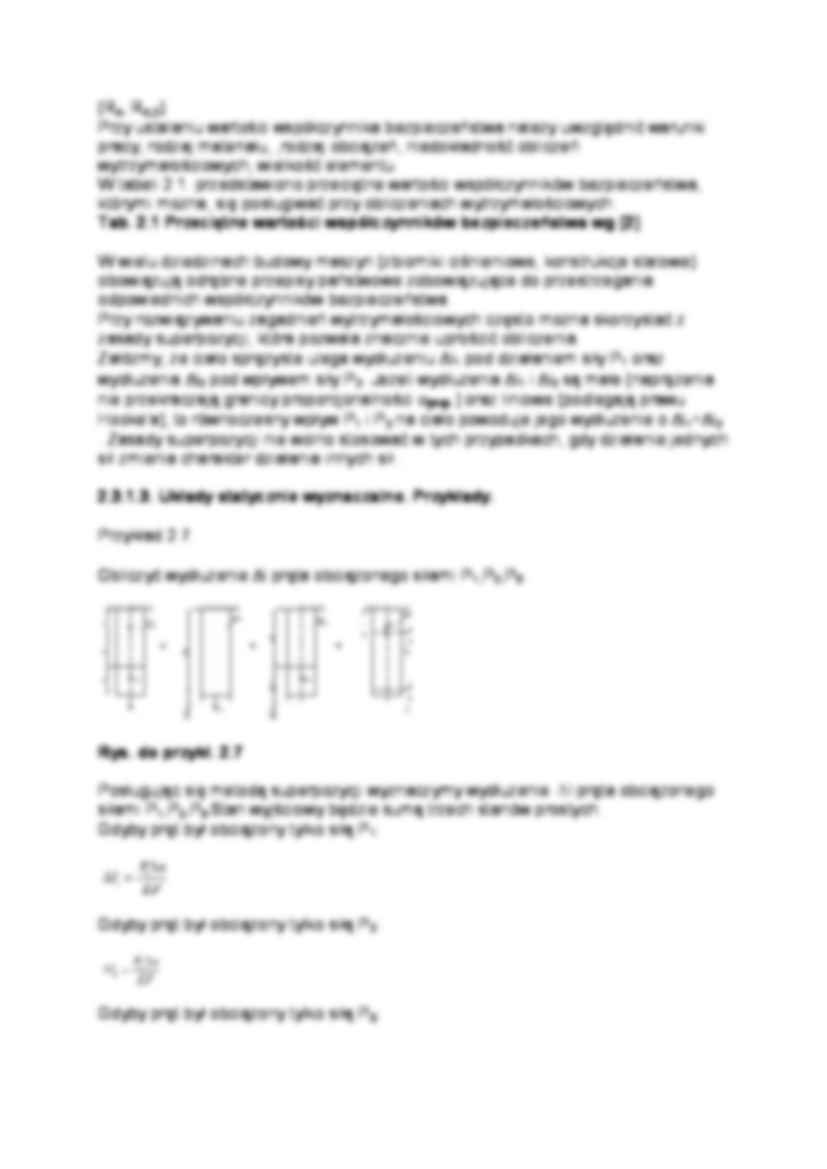 Wytrzymałość prosta - wykład - strona 3