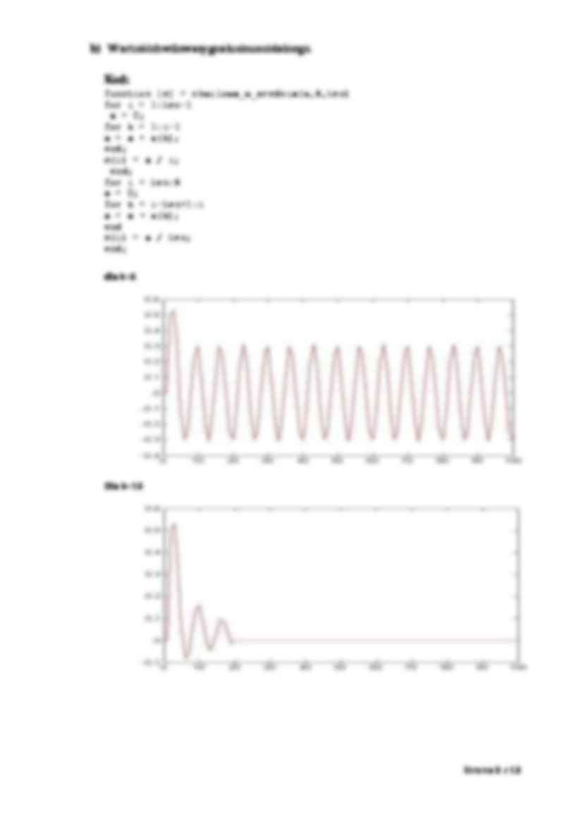 Średnia i wariancja sygnału - sprawozdanie - strona 3