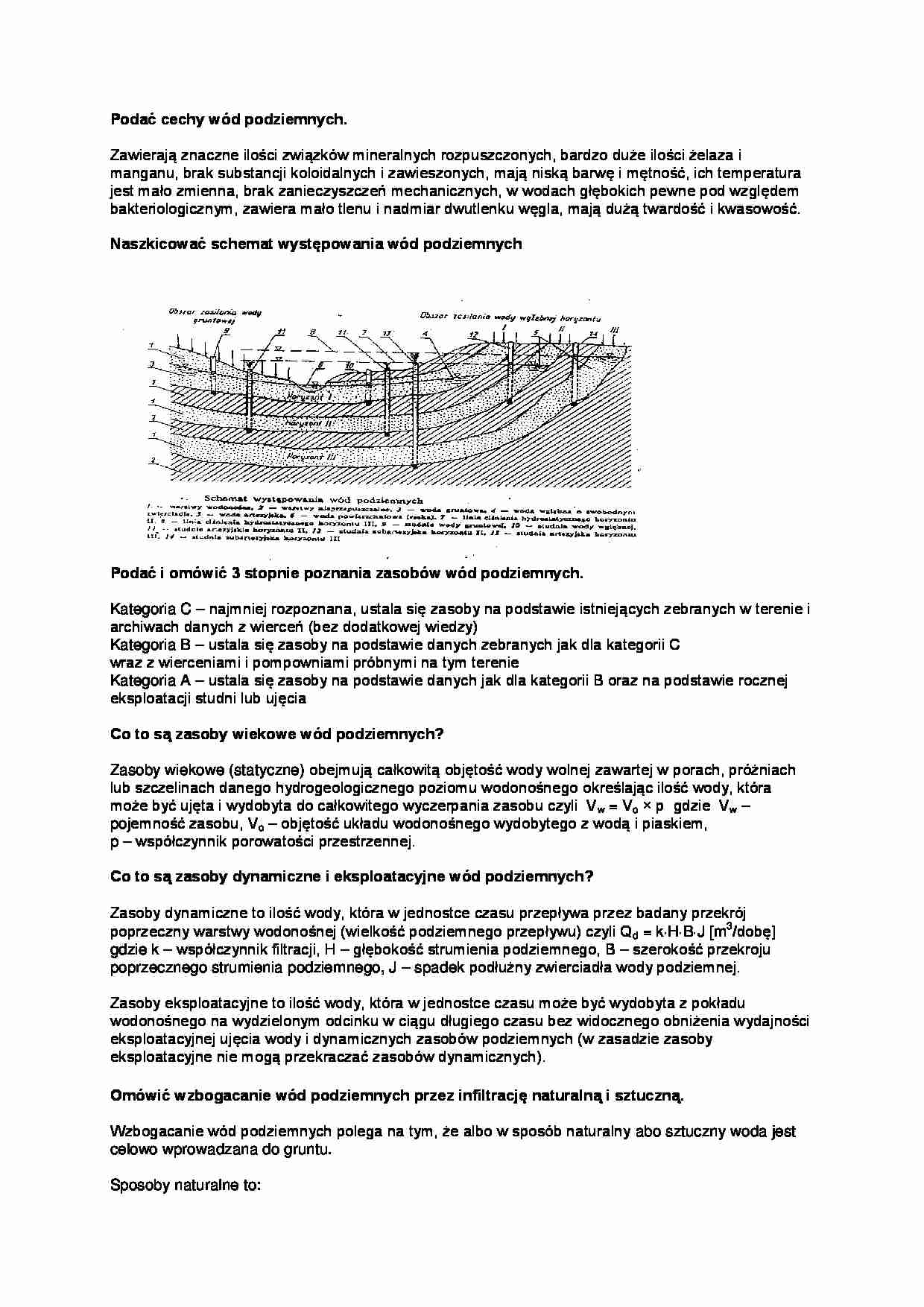 Wykład - wody podziemne - strona 1