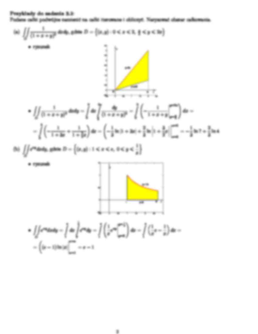 Całki potrójne - ćwiczenia - strona 2