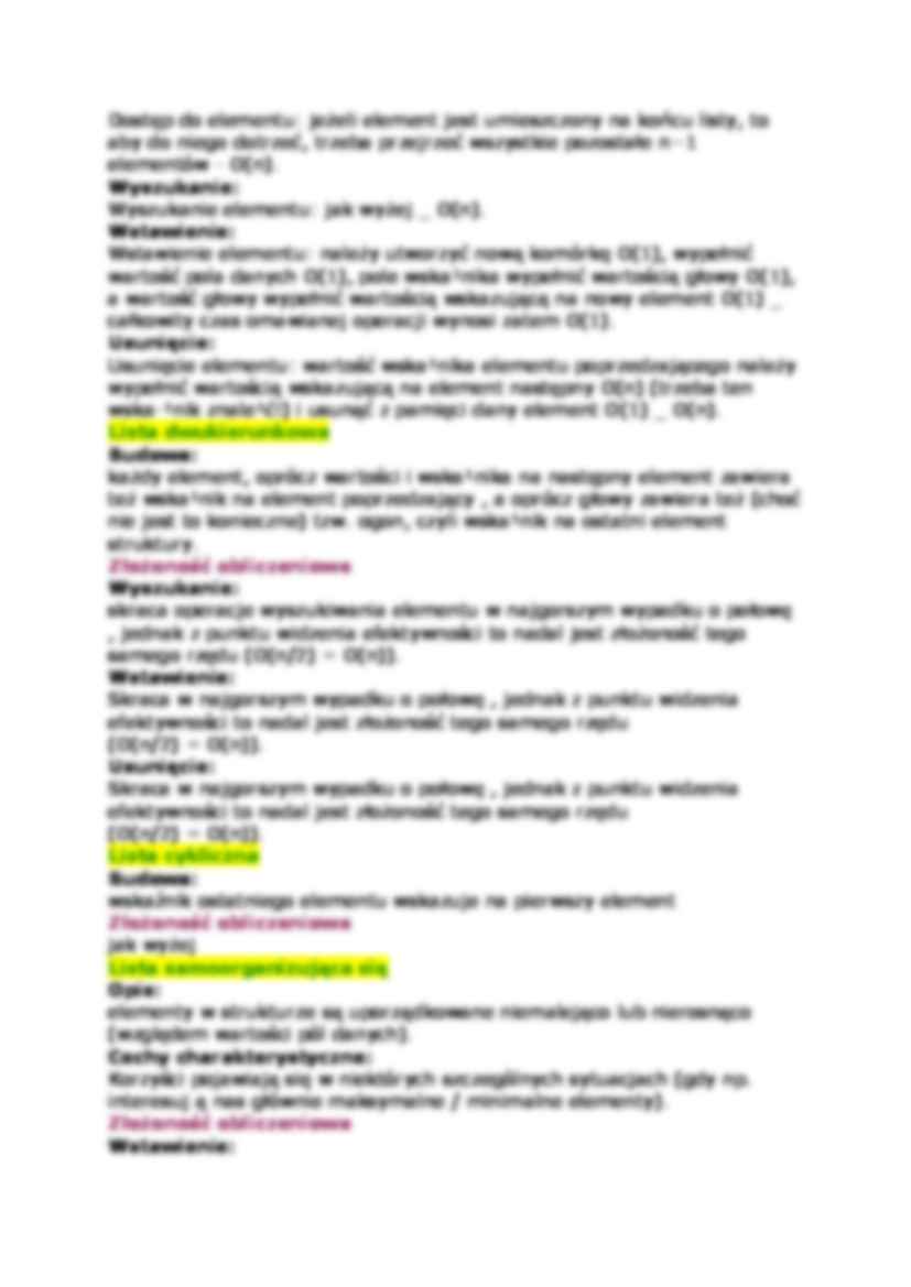 Struktury danych - wykład - strona 2