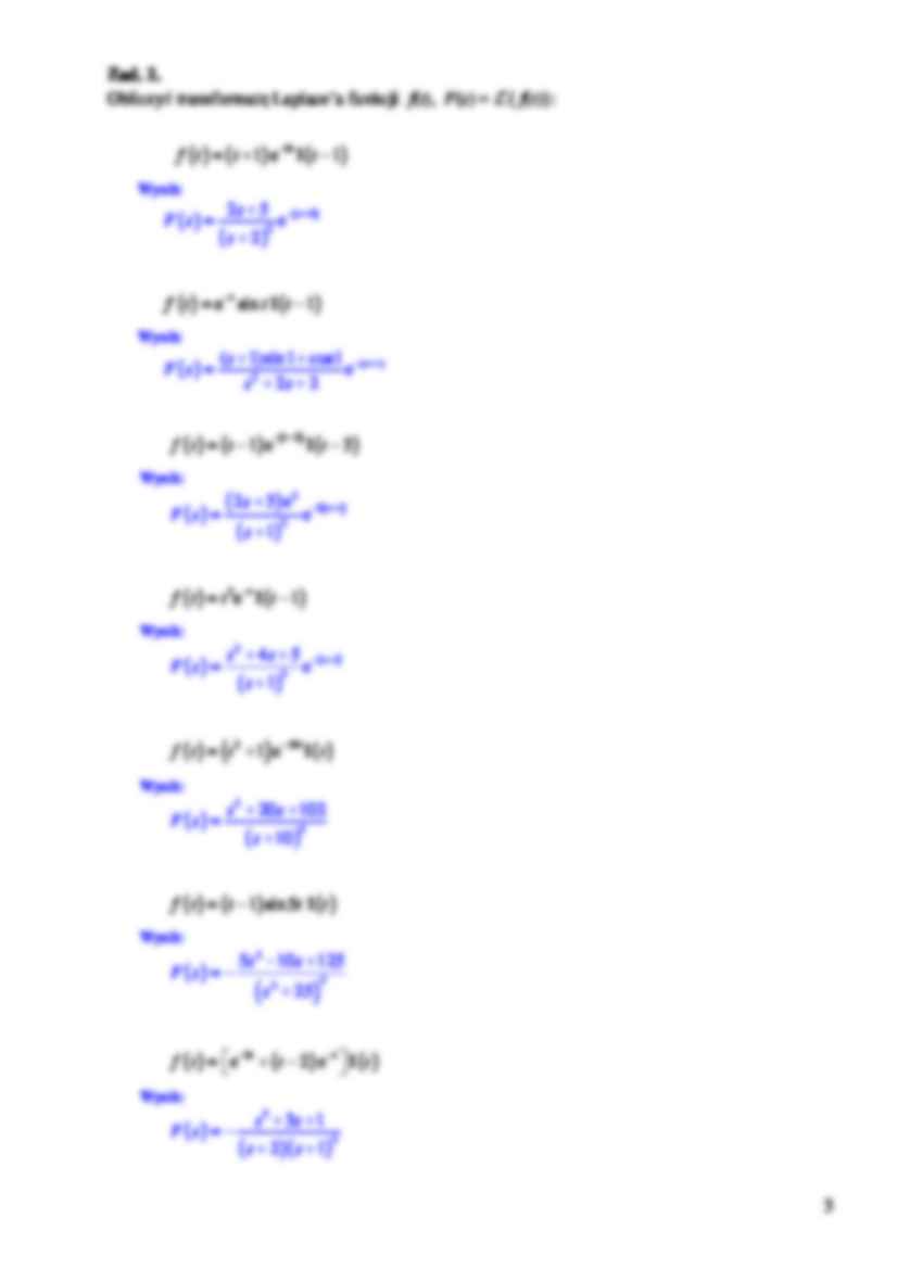 Zadania na kolokwium - strona 3