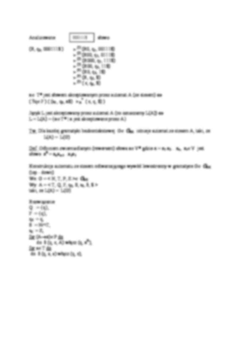 Automat ze stosem - wykład - strona 3