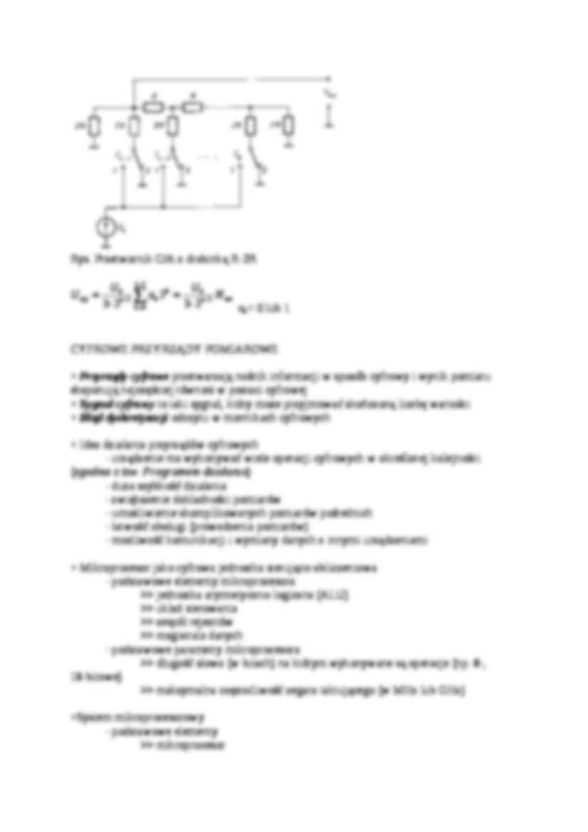 Wykład - przetworniki cyfrowe - strona 2