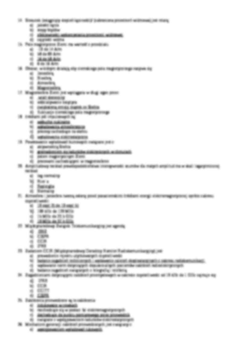 Kompatybilność elektromagnetyczna - test - strona 2