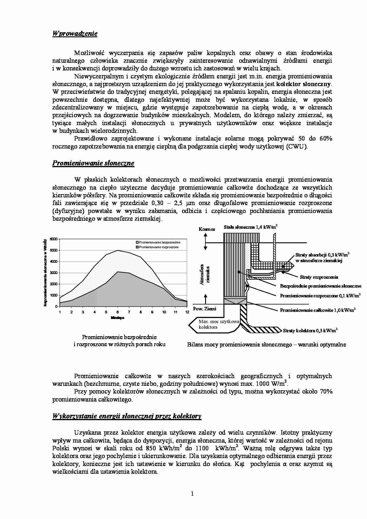 Kolektory słoneczne - wykład - strona 1