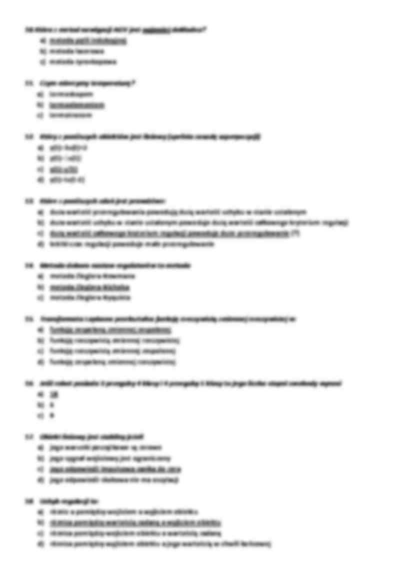 Pytania na kolokwium - Metody nawigacji - strona 2