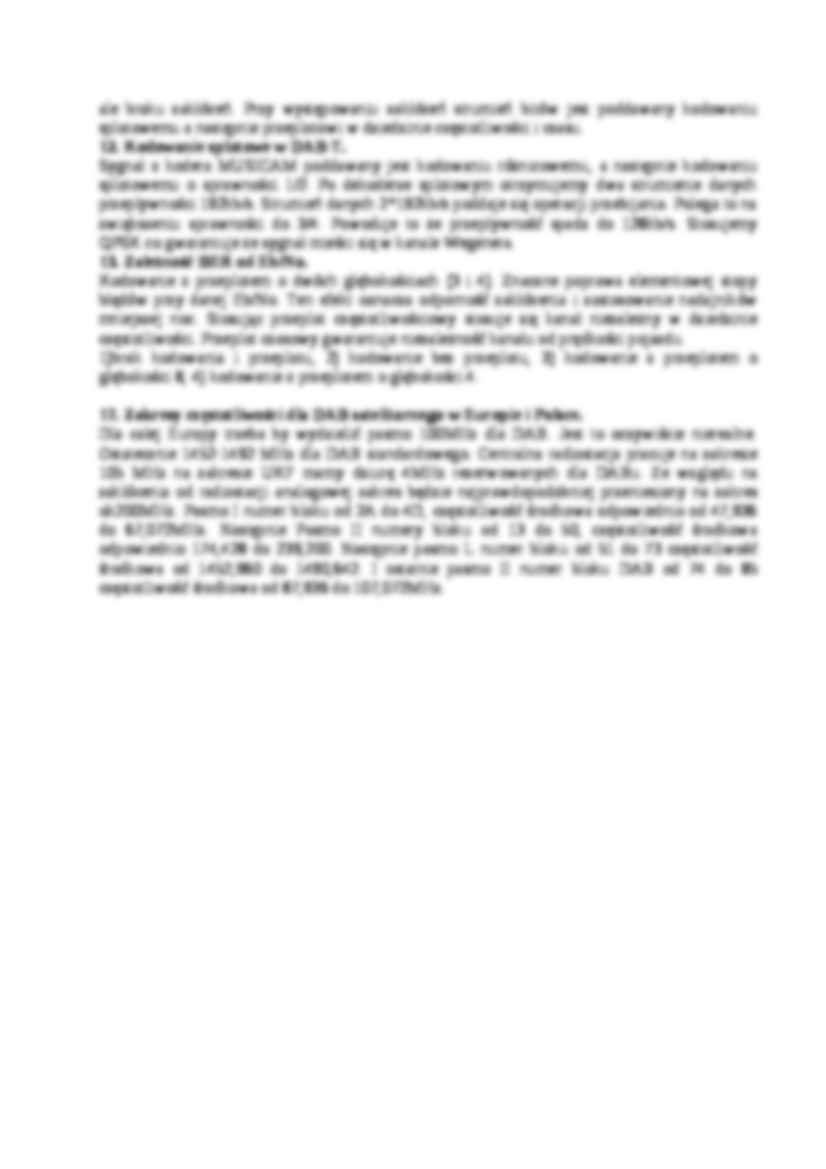 Wykład -  system DAB - strona 2