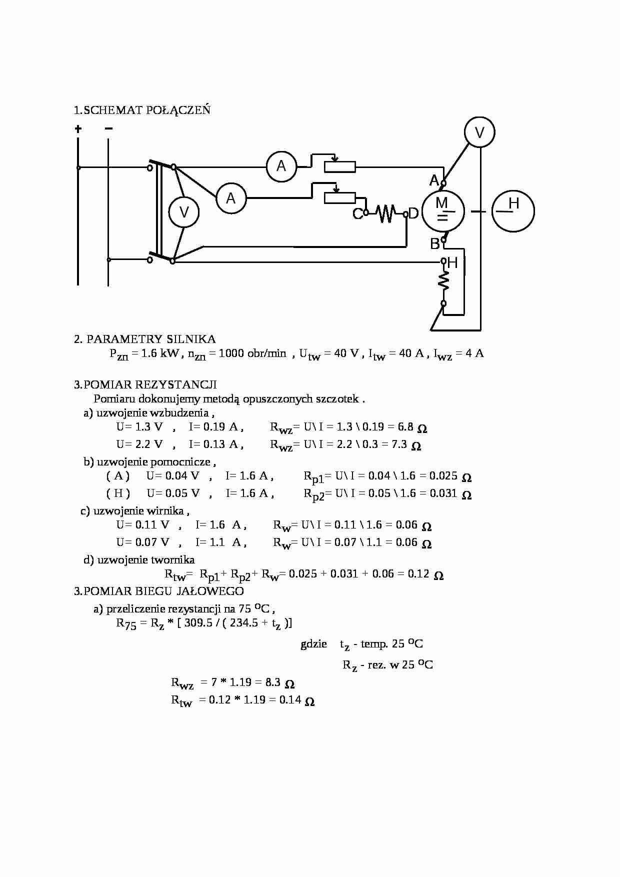 Silnik bocznikowy straty-opracowanie - strona 1
