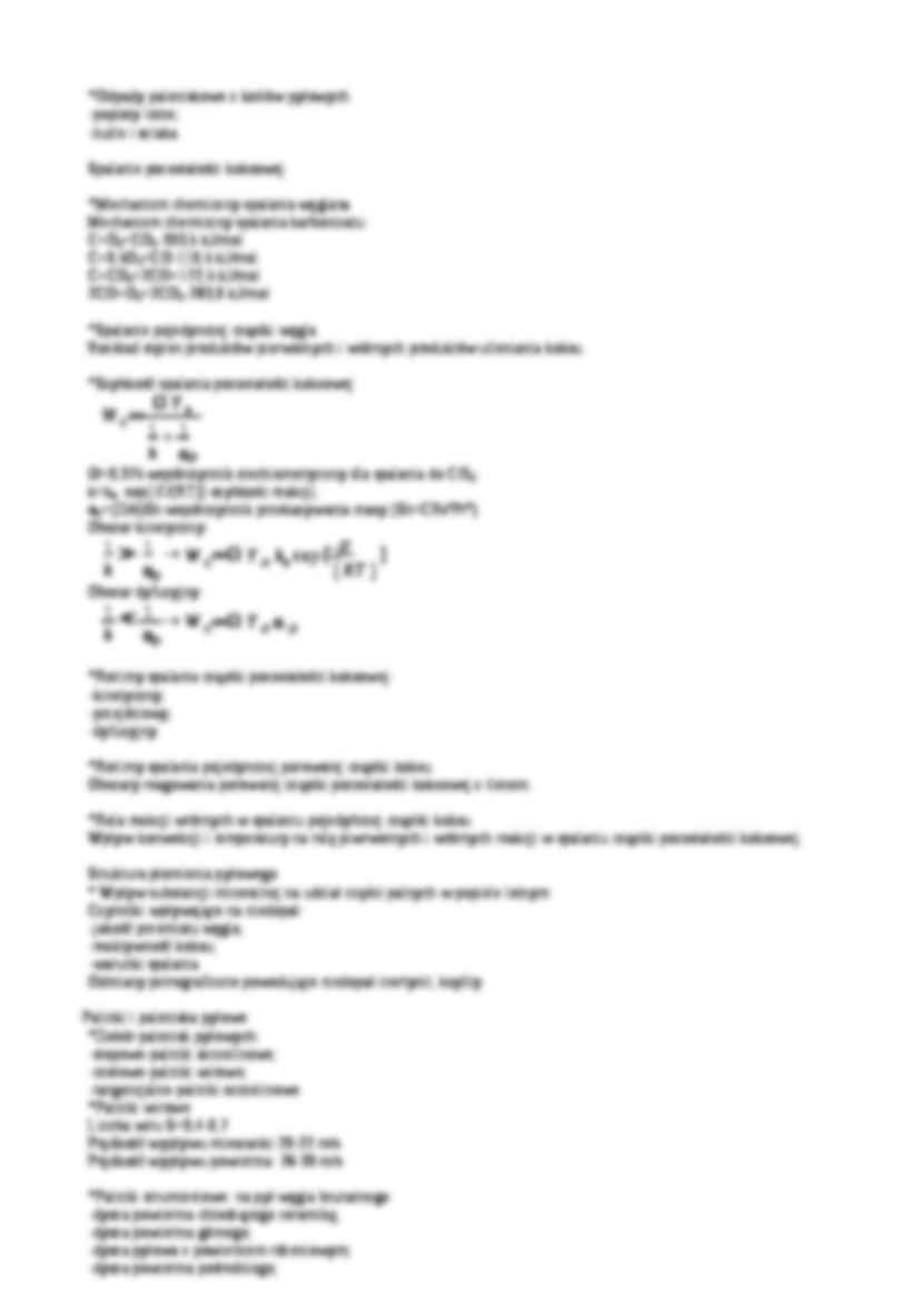 Spalanie węgla-opracowanie - strona 2