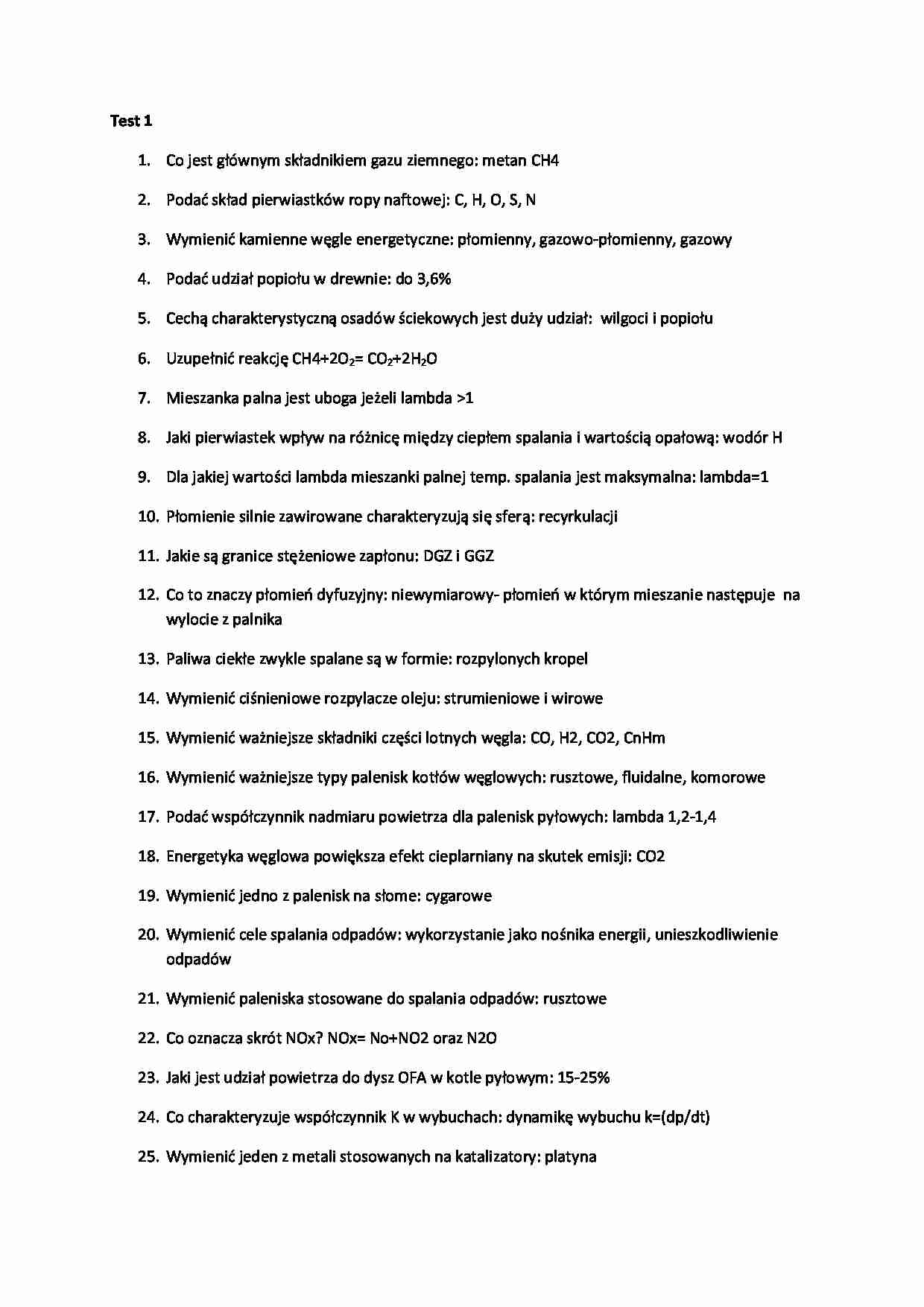 Spalanie paliw-test 1 - strona 1