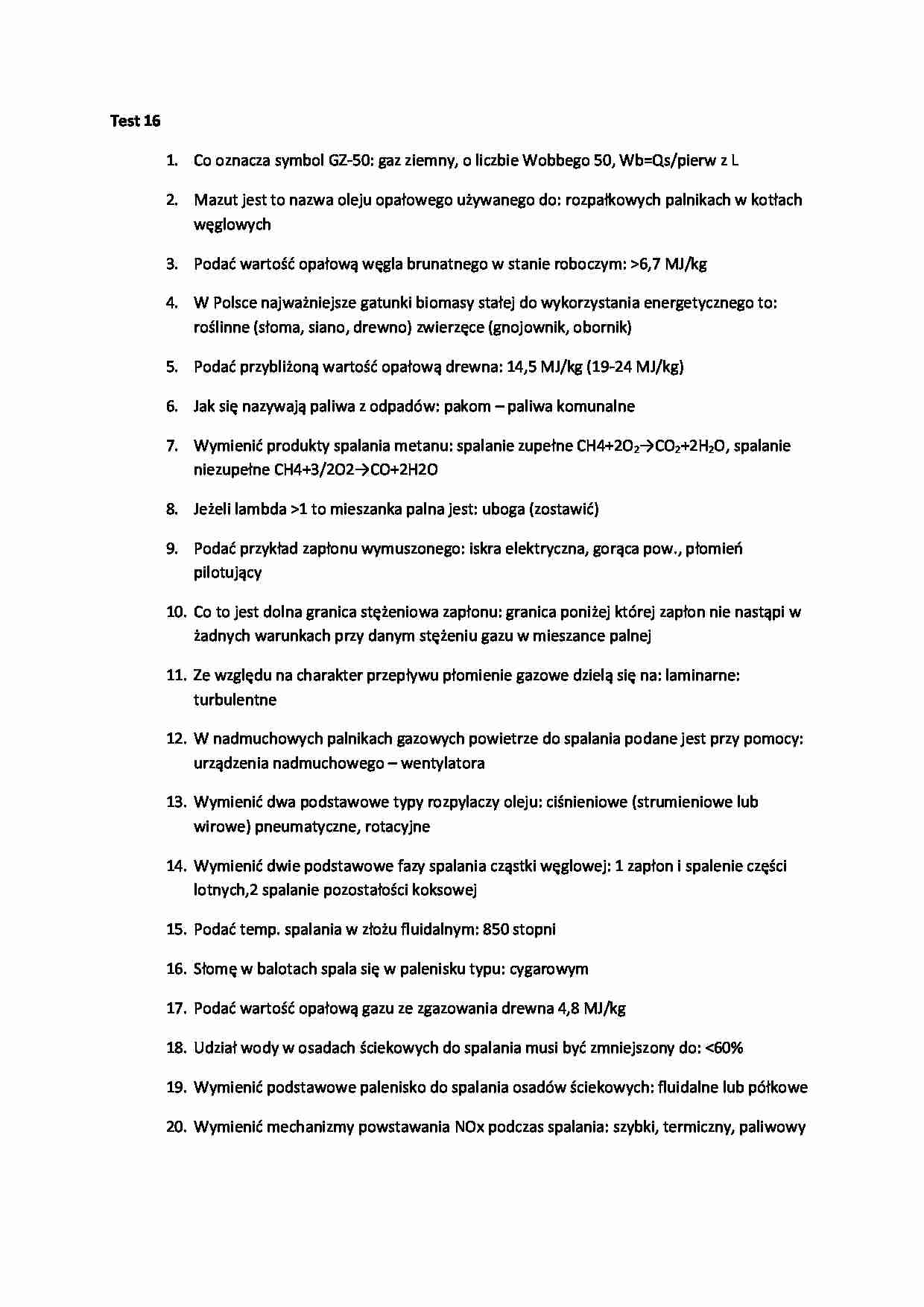 Spalanie paliw-test 16 - strona 1