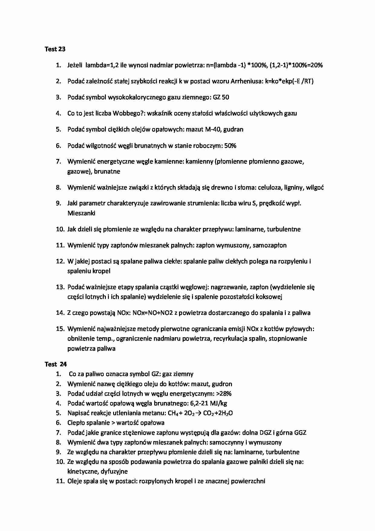 Spalanie paliw-test 23 i 24 - strona 1