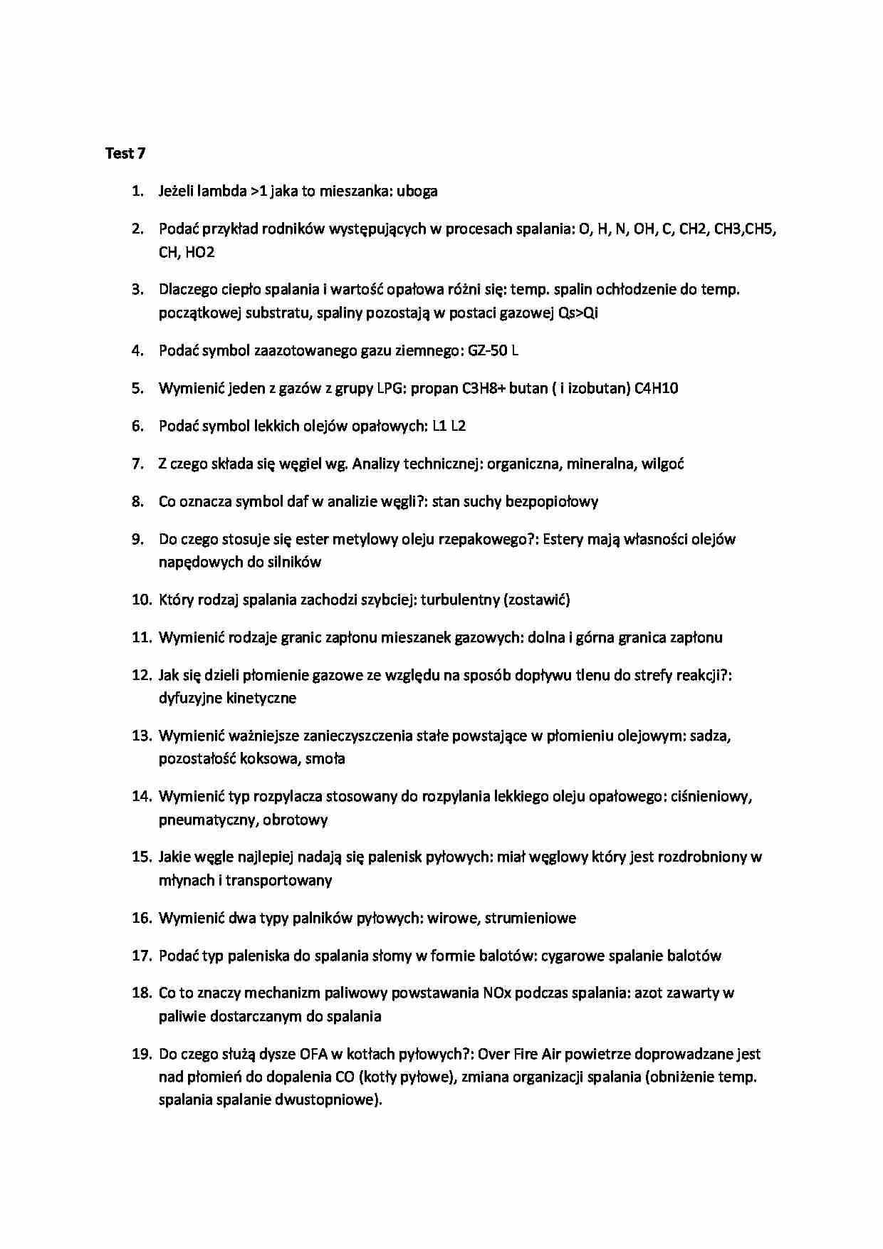 Spalanie paliw-test 7 - strona 1