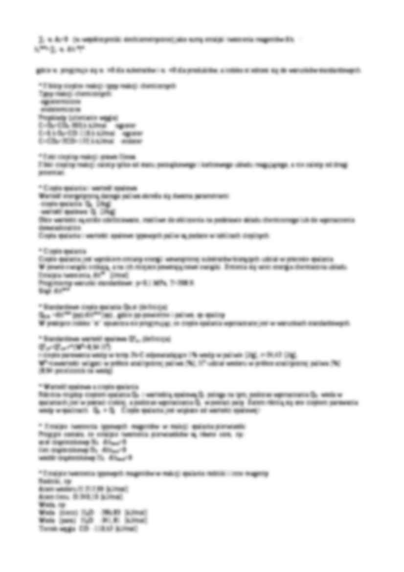 Termochemia spalania-opracowanie - strona 2