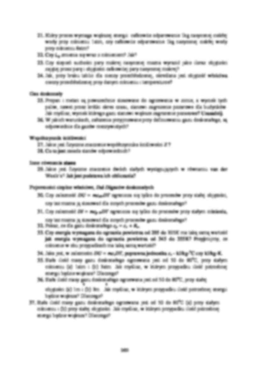 Równania stanu gazów rzeczywistych - pytania - strona 2