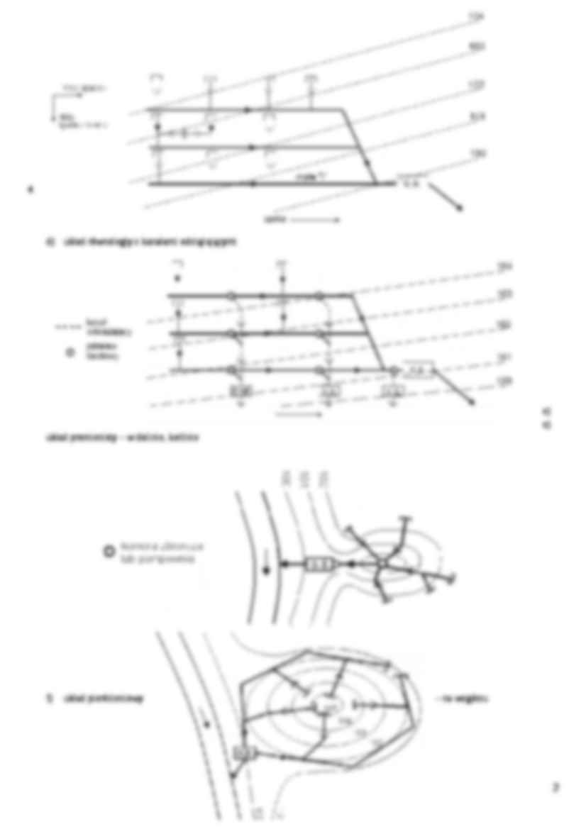 Układy geometryczne sieci kanalizacyjnej-opracowanie - strona 2
