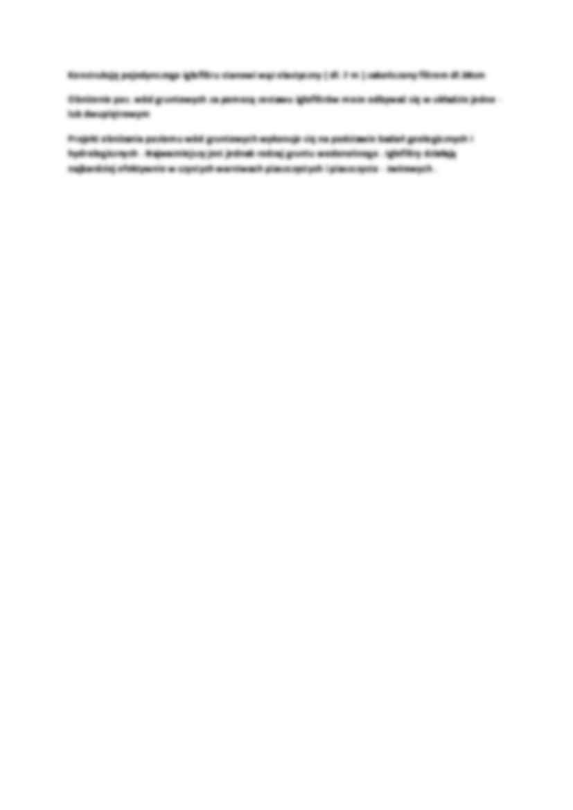 Roboty przygotowawcze- odprowadzanie wody-opracowanie - strona 2