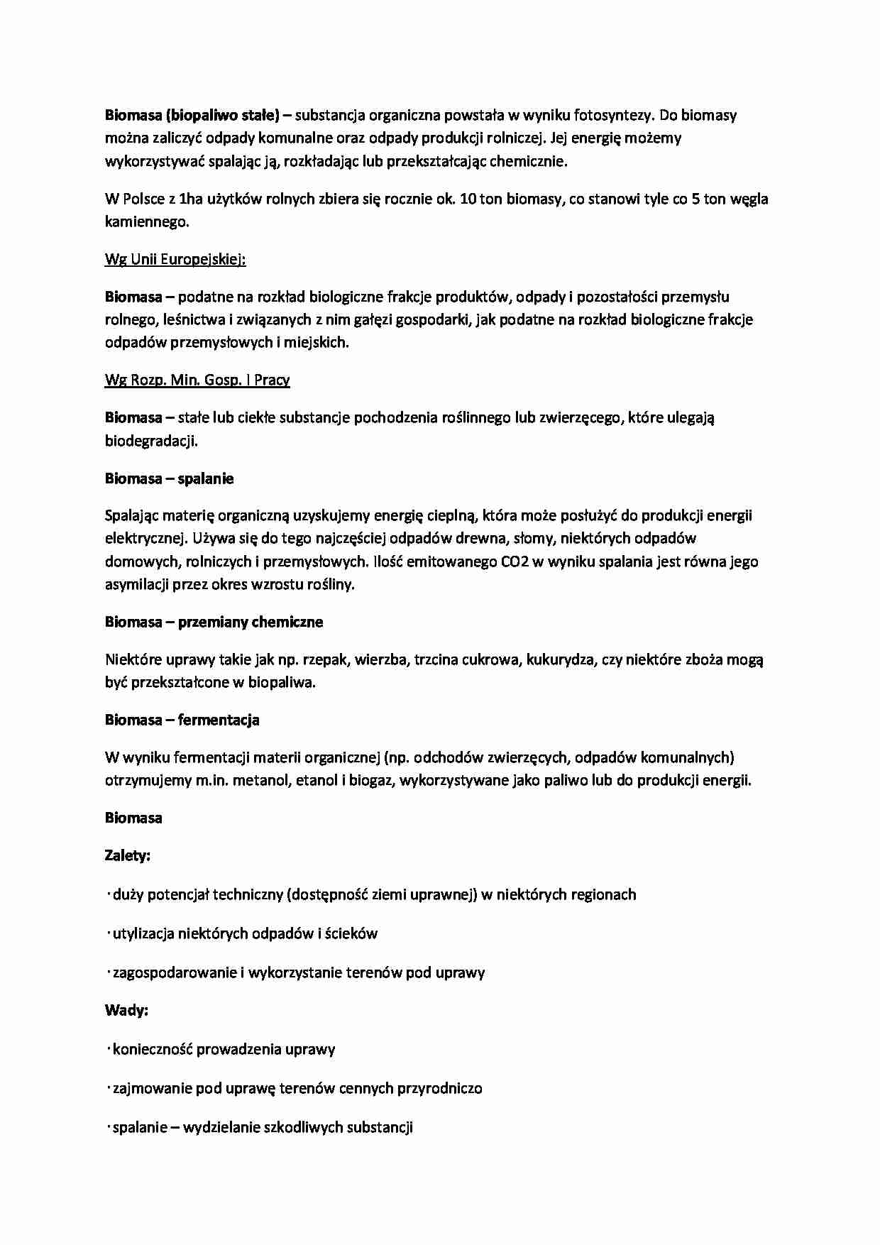 Biomasa-opracowanie - strona 1