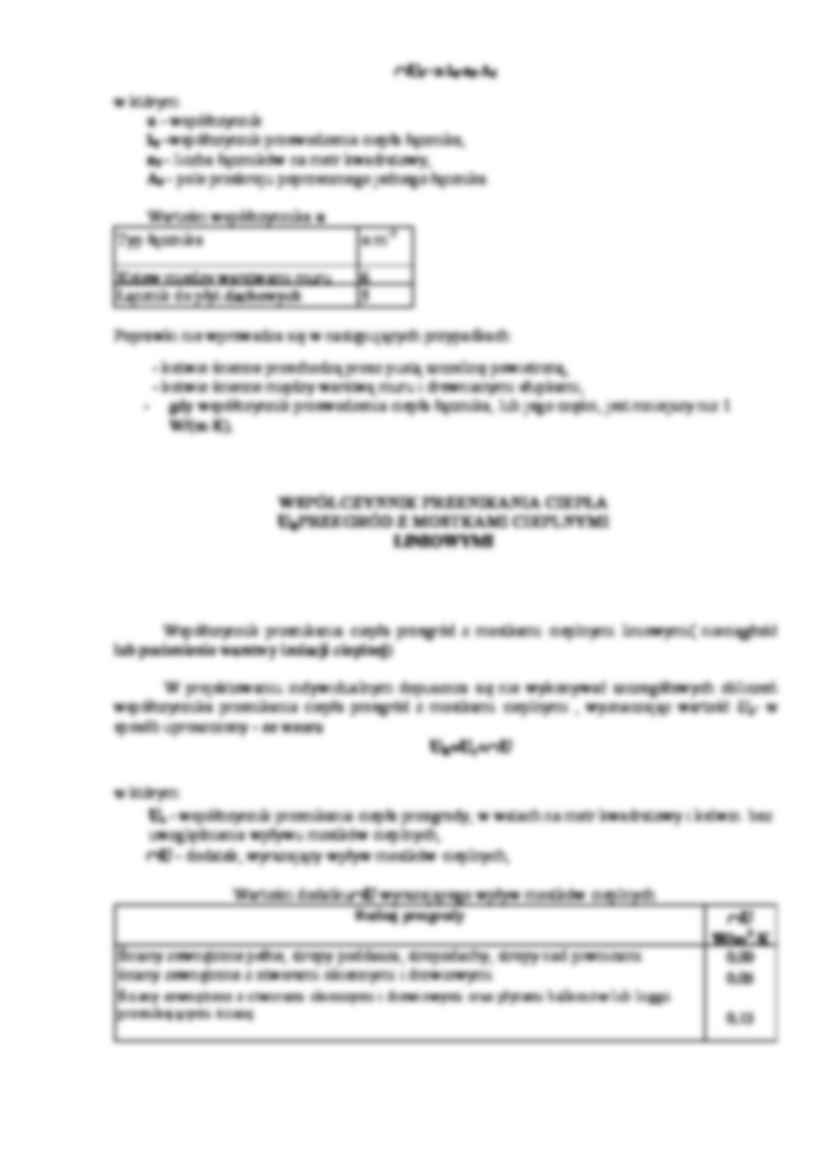Całkowity opór cieplny-opracowanie - strona 2