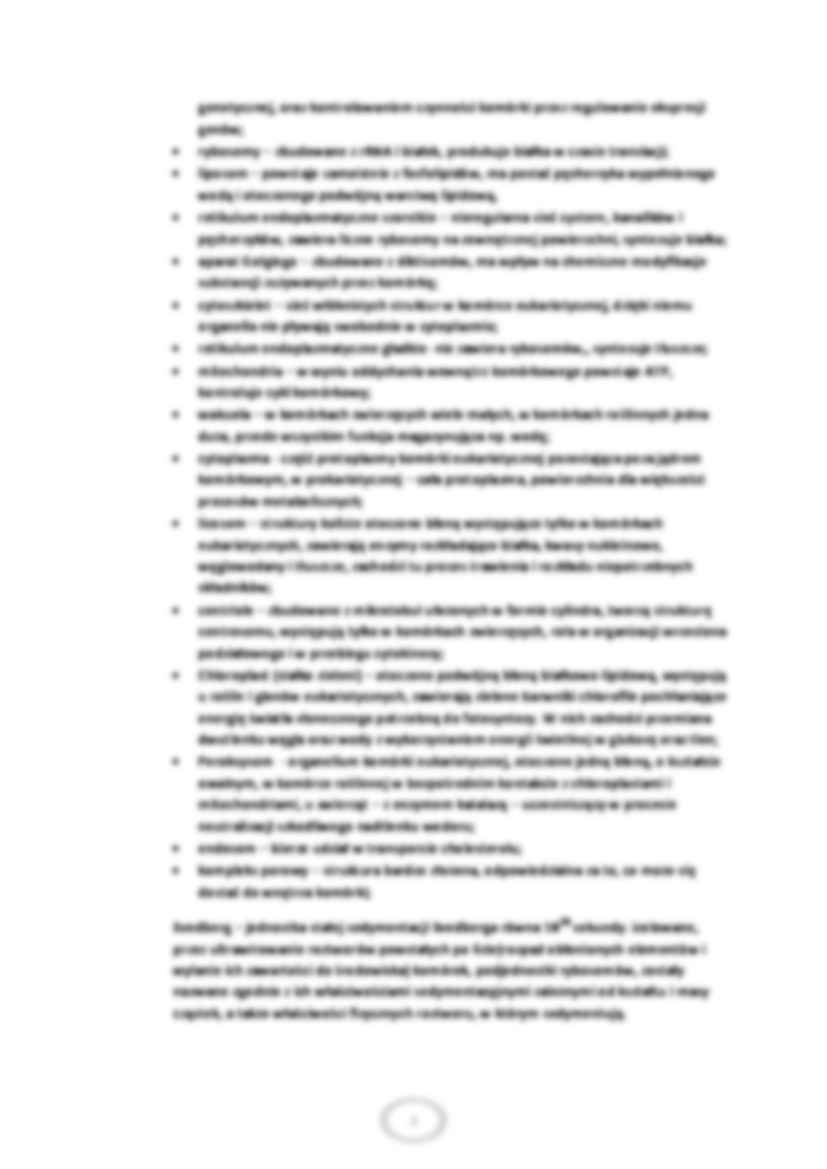 Biologia-odpowiedzi na egzamin - strona 3