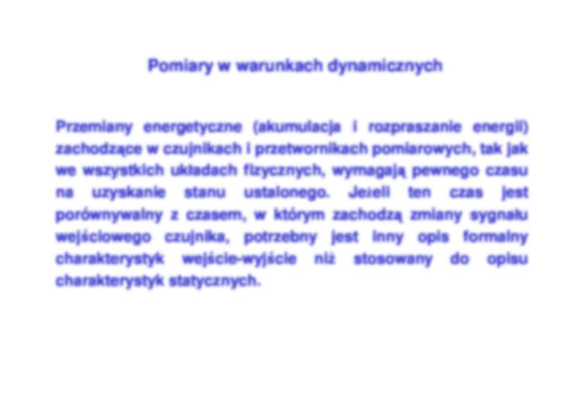 Czujniki - notatki z wykładu 5 - strona 2