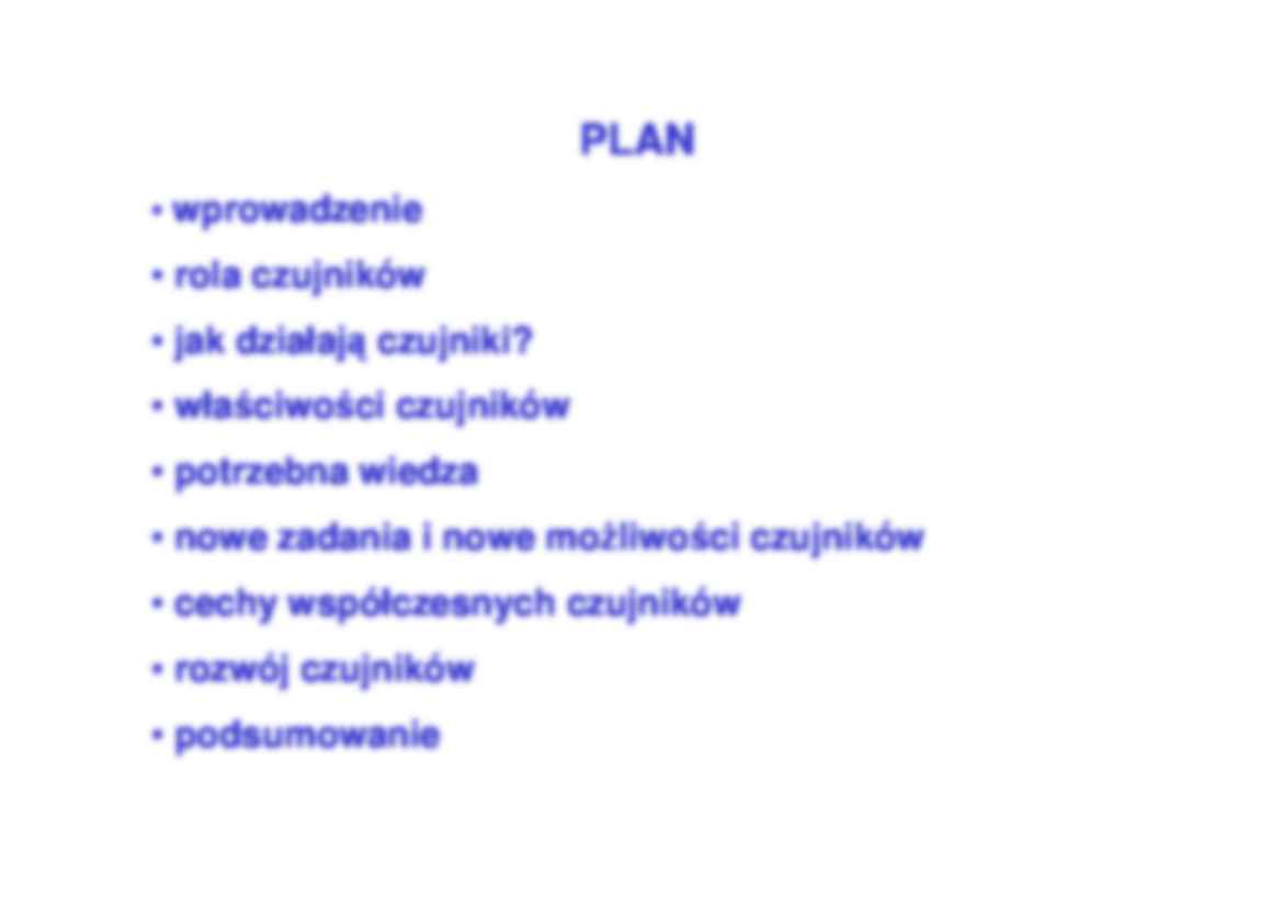 Czujniki - notatki z wykładu 8 - strona 3