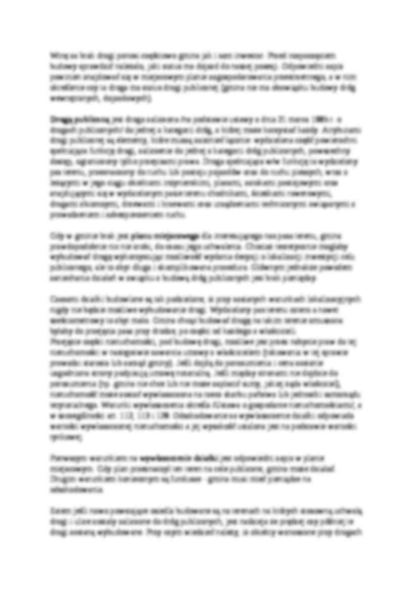 Droga publiczna  - omówienie - strona 2