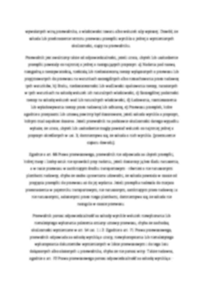 Odpowiedzialność przewoźnika za przesyłkę - strona 2