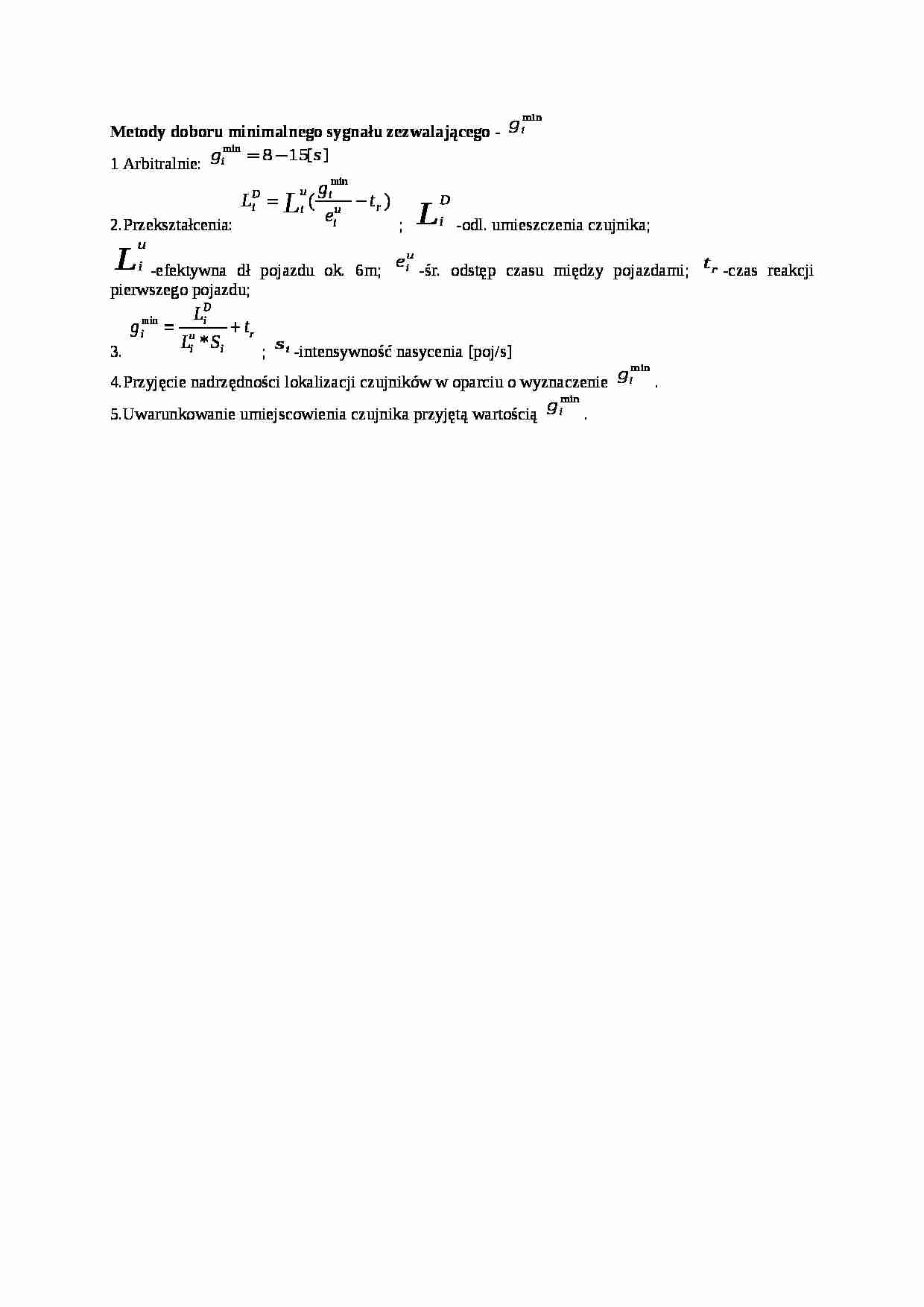 Metody doboru minimalnego - strona 1