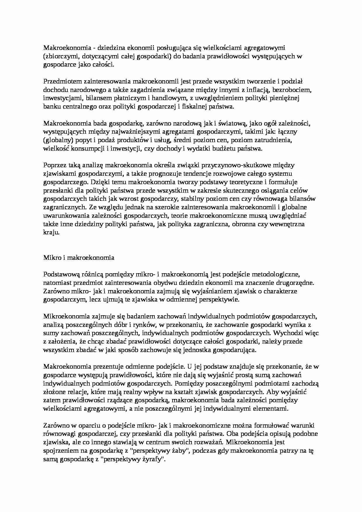Podstawowe zagadnienia z przedmiotu - strona 1