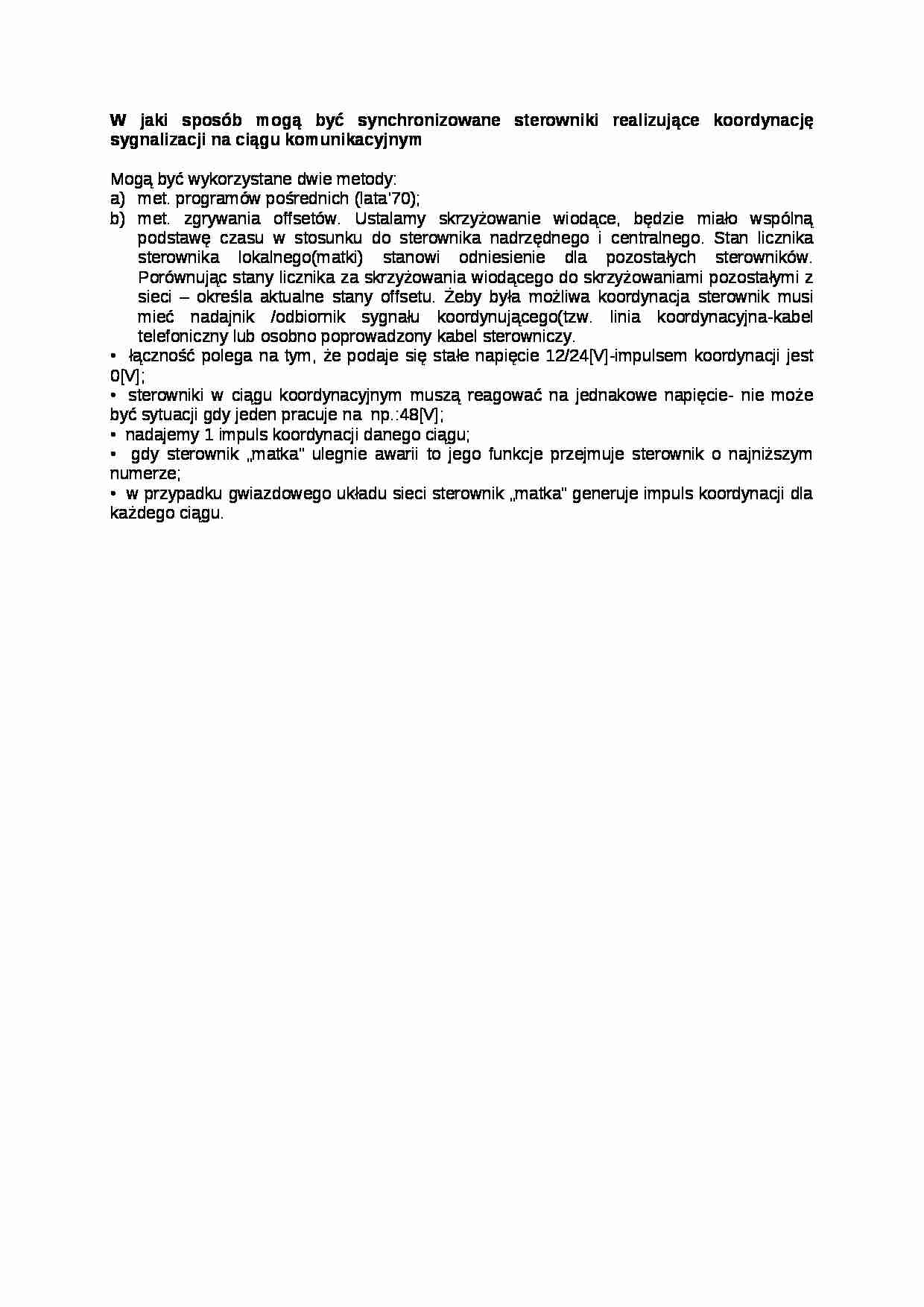 Synchronizacja sterowników na ciągu komunikacyjnym - strona 1