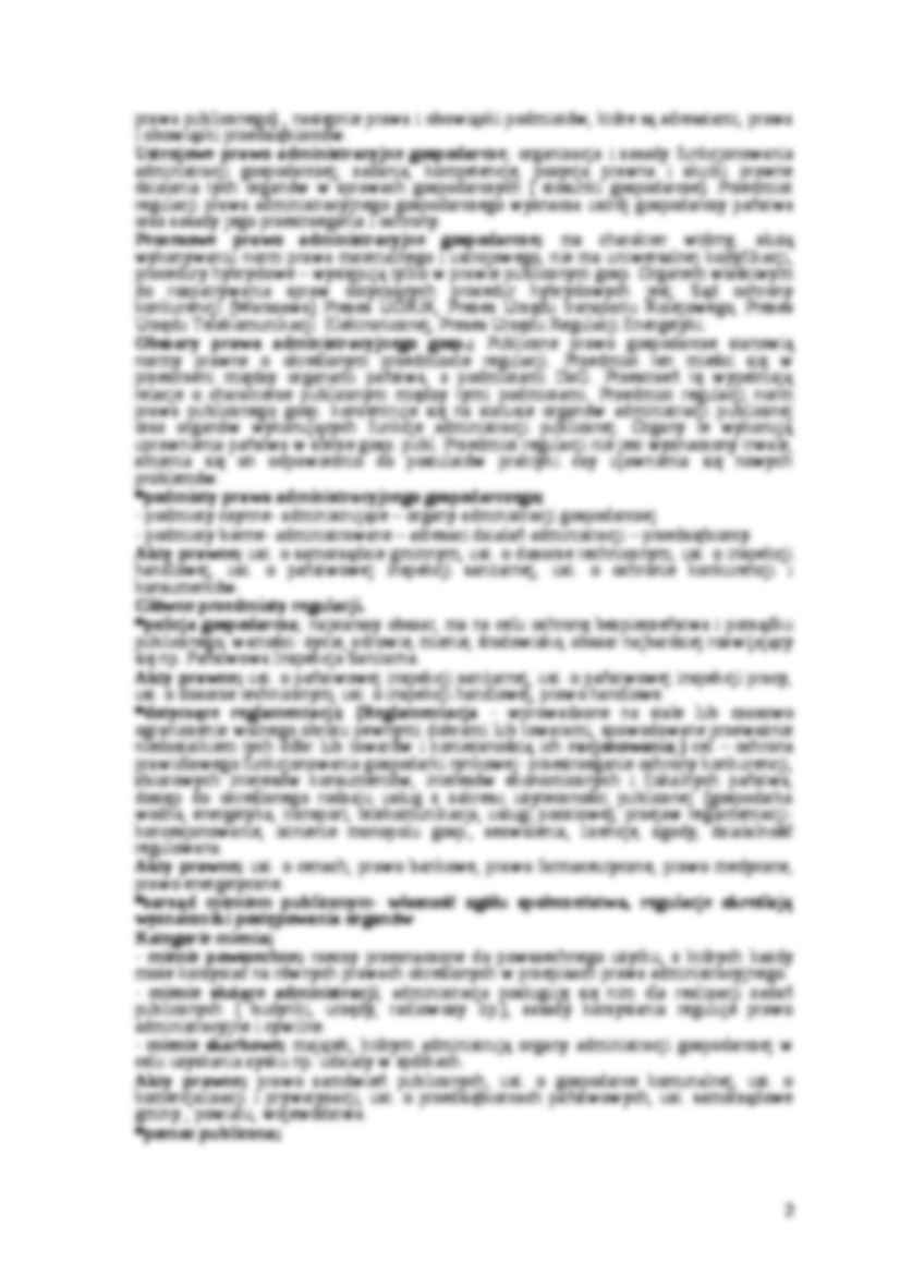 Administracyjne prawo gospodarcze - Akt administracyjny - strona 2