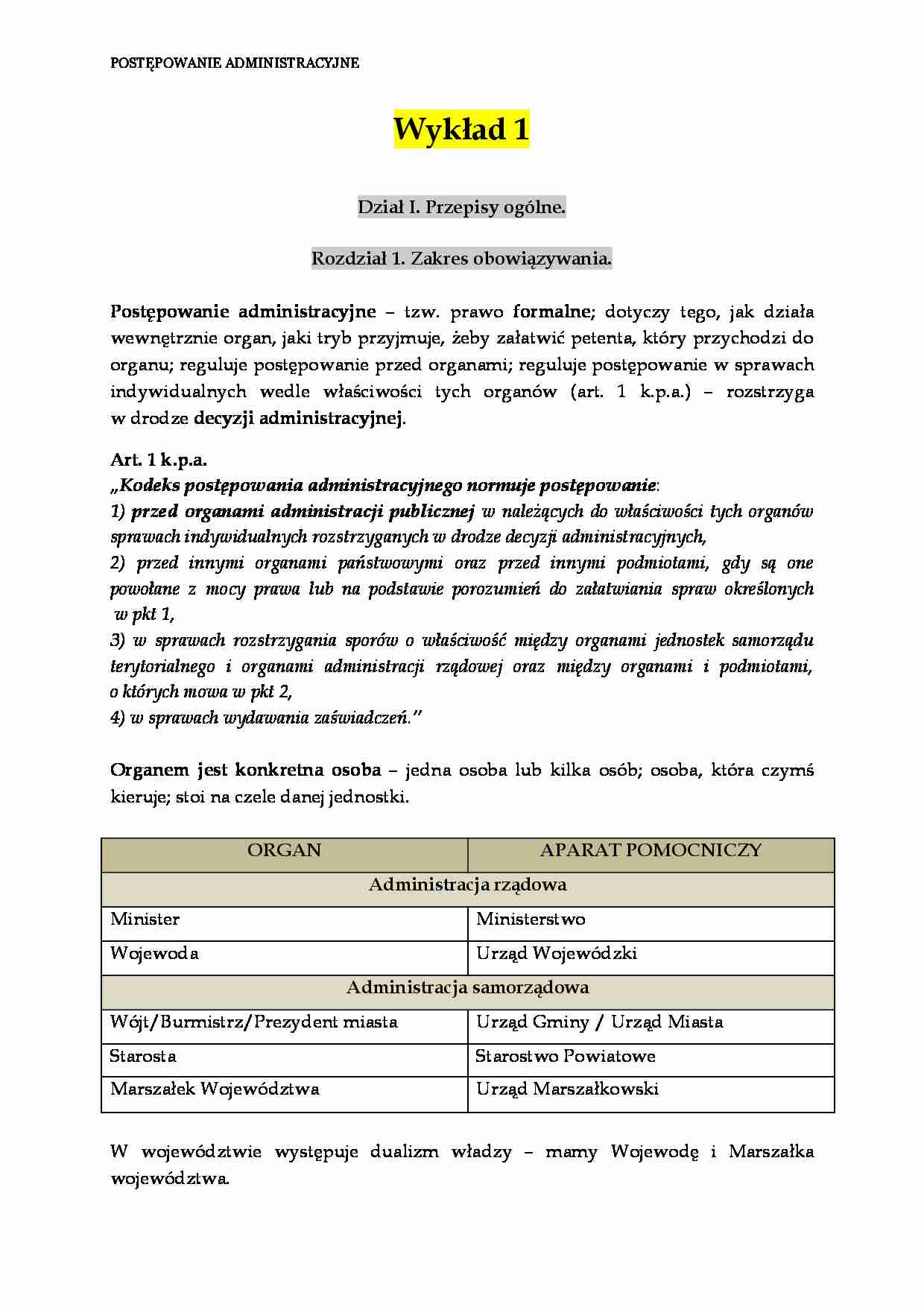 Zakres obowiązywania - wykład - strona 1