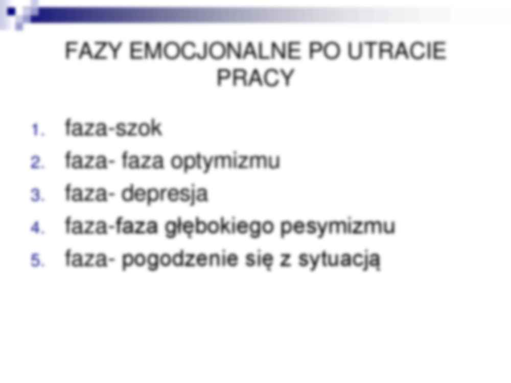 Bezrobocie jako problem społeczny- prezentacja - jego przyczyny - strona 3