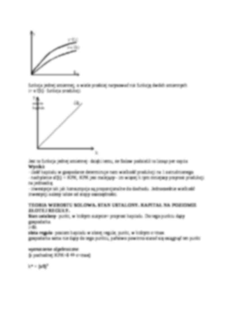Teoria wzrostu Solowa - omówienie - strona 2