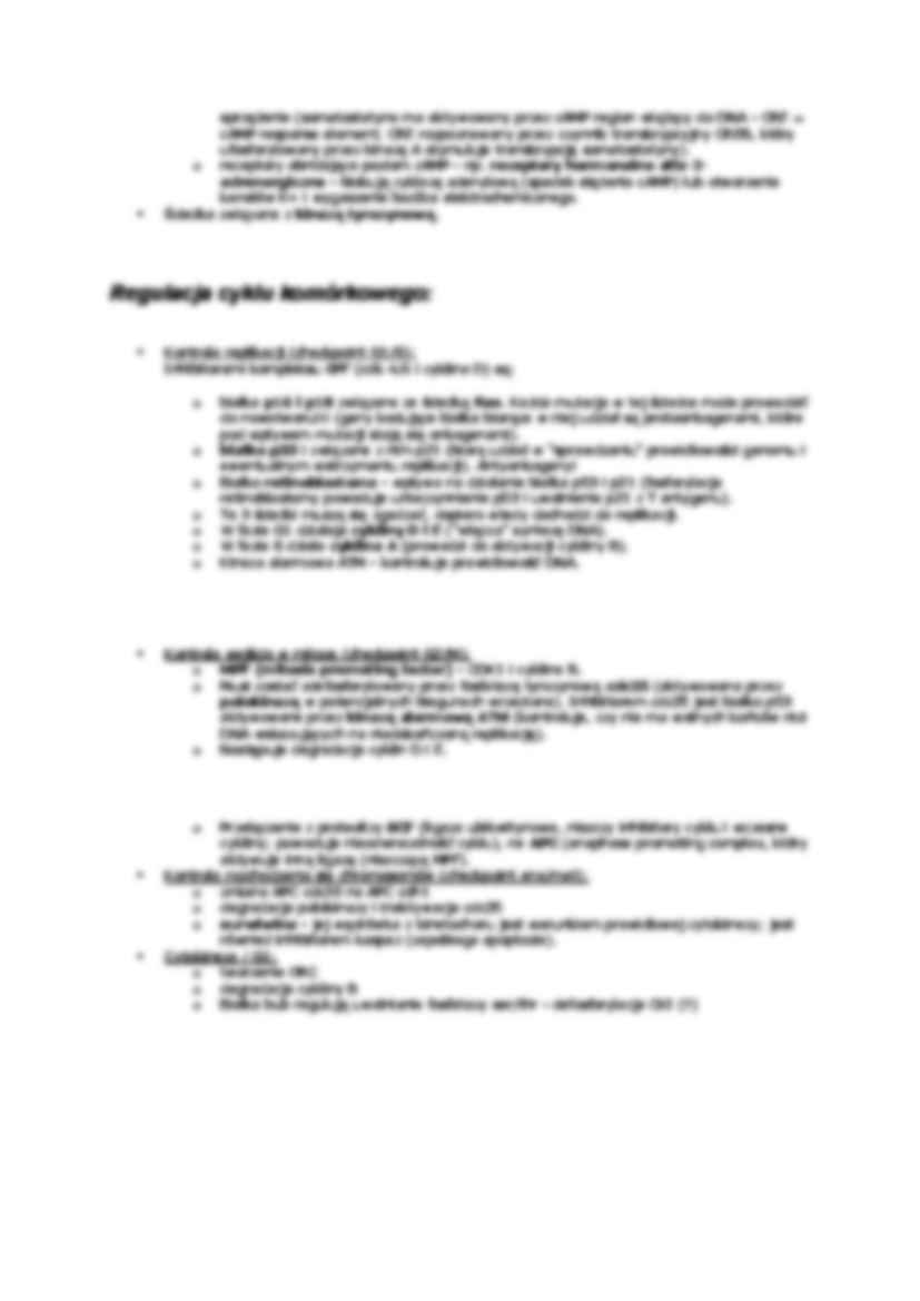 Losy komórek w organizmie - wykład - strona 2