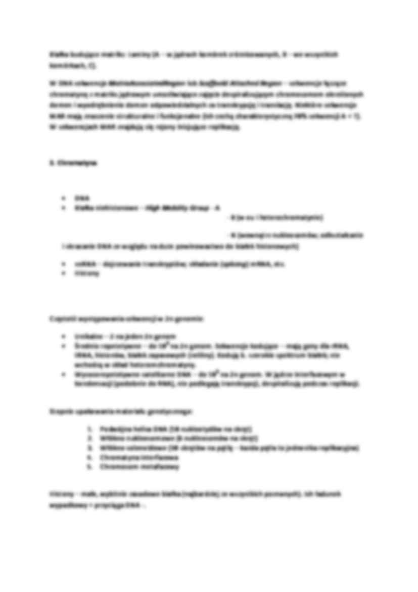 Struktura jądra interfazowego - wykład - strona 3