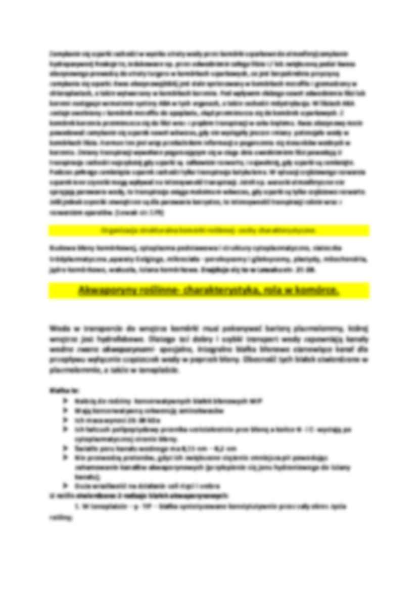 Budowa i działanie aparatów szparkowych. - strona 3