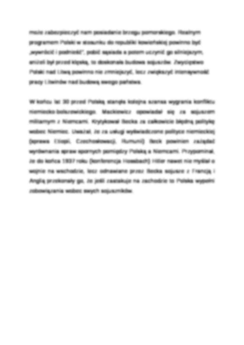 Wykład - Koncepcje geopolityczne Stanisława Cata - strona 2