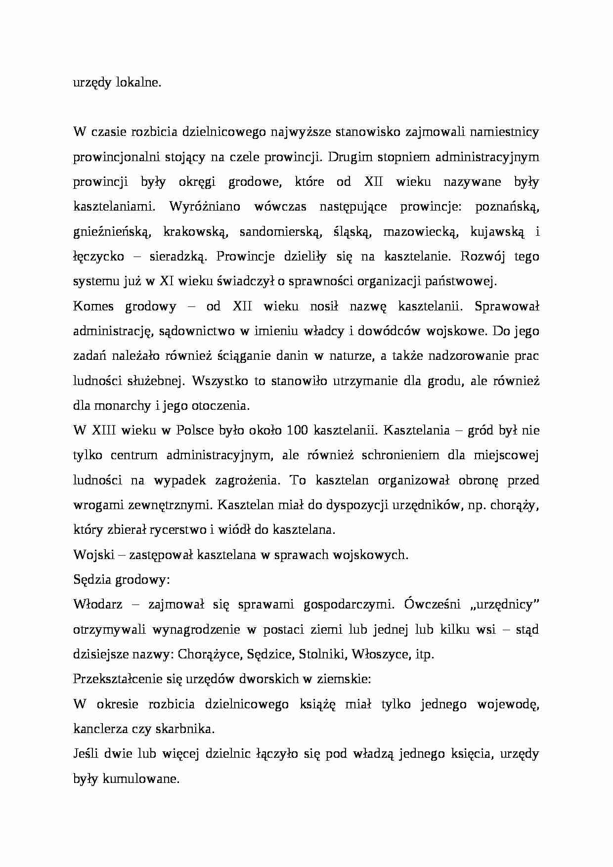 Wykład - urzędy lokalne - strona 1