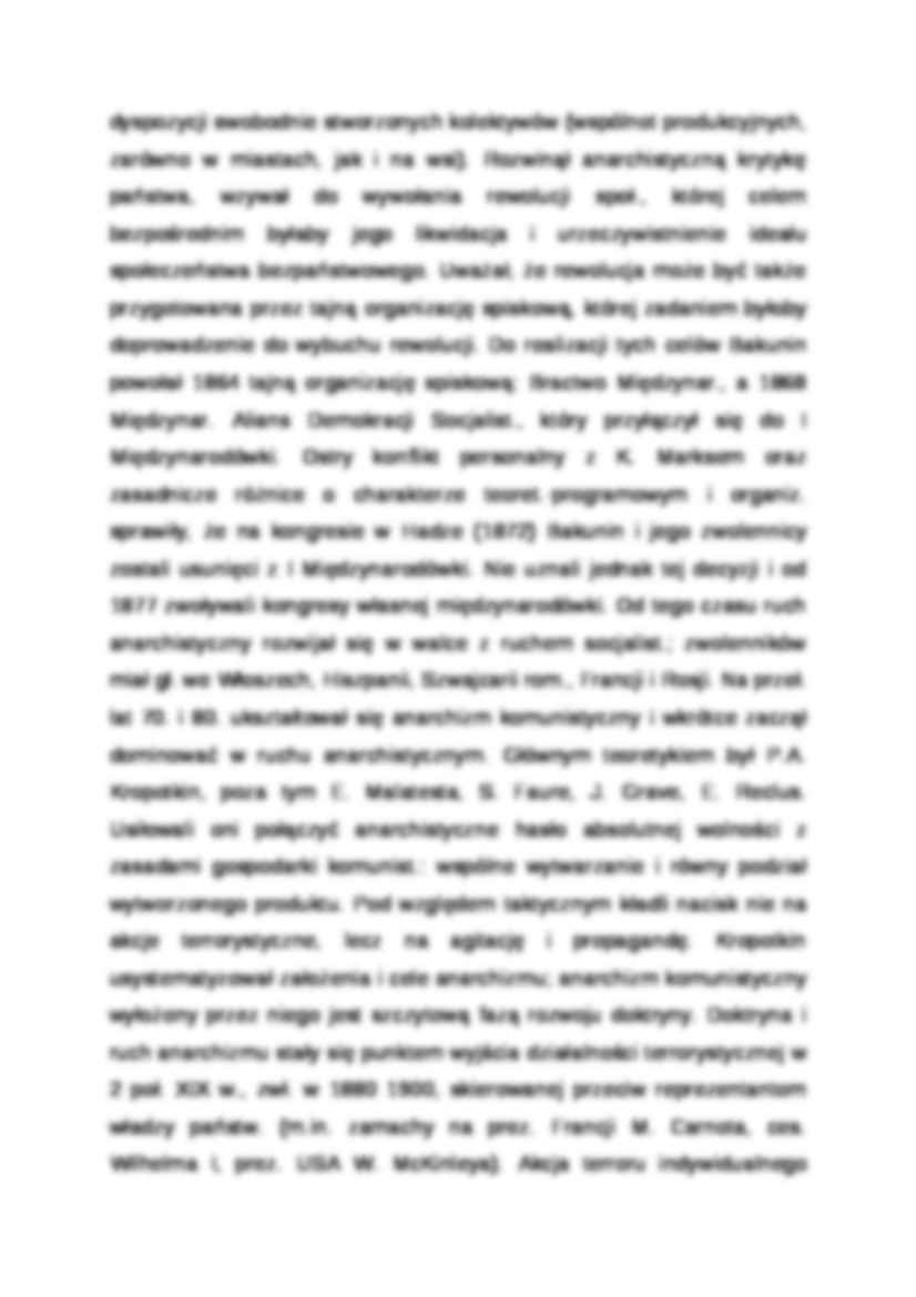 Wykład - definicja anarchizmu - strona 2