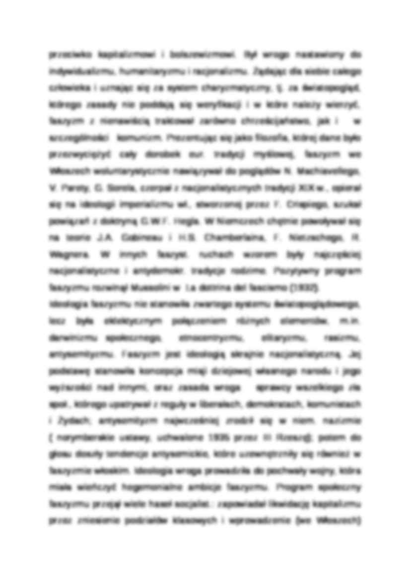 Wykład - definicja faszyzmu - strona 2